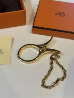 再値下⭐︎エルメス グローブホルダー ノマド ゴールド レザー