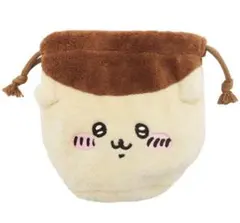 ちいかわ フェイス巾着 くりまんじゅう きんちゃく ポーチ