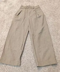 【良品】ZARA KIDS 千鳥柄 パンツ 140のサムネイル