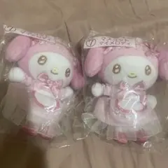 サンリオくじ　マイメロディ マスコット ぬいぐるみ