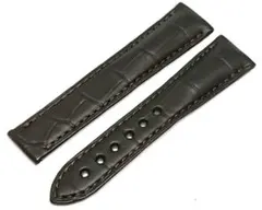 オメガ アリゲーター ベルト 20mm CUZ004896 ダークブルー 36 - メルカリ