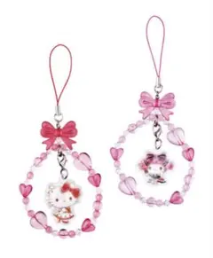 サンリオキャラクターズ きらきらビーズチャーム　 【ハローキティ/マイメロディ】