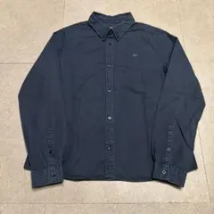 Lacoste ラコステ　長袖シャツ vintage washed 紺　40のサムネイル