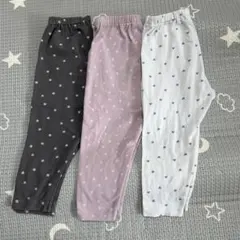 ユニクロ　リラックスフィット　10部丈　90 保育園着