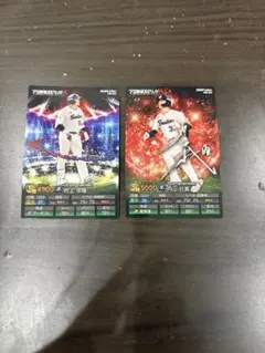 【QRコード未使用】 プロ野球チップス　ヤクルト　村上×2・内山・サンタナ