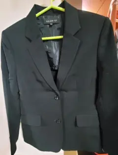 ブラック スーツパンツセット　ジャケット2つボタン