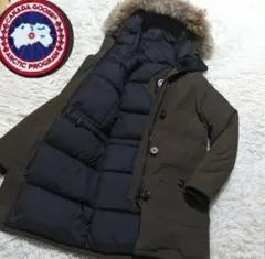 CANADA GOOSE BRONTE PARKA ダウンジャケット カーキのサムネイル