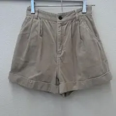 ハニーズC.O.L.A.Z.A コーデュロイショートパンツ L ベージュ