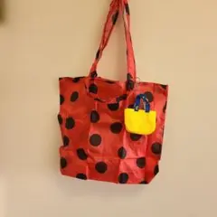 未使用に近い　IKEA エコバッグ ミニポーチ付きのサムネイル