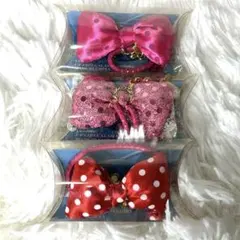 Disney リボン ヘアアクセサリーセット ミニーマウス