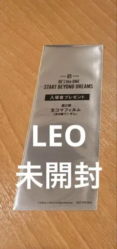 BE:FIRST 生コマフィルム LEO レオ