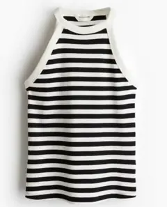 h&m リブタンクトップ