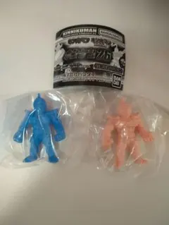 キンケシ26　ビッグボディ　ペールオレンジ　肌色　青色　セット　キン肉マン