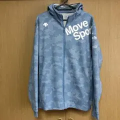 DESCENTE Move Sport フルジップ パーカー メンズ Oサイズ