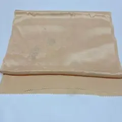 31日まで1600円にて！薄オレンジ　正絹 帯揚げ 花柄刺繍