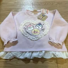 アンパンマン　ドキンちゃん　コキンちゃん　トレーナー　裏起毛　100サイズ