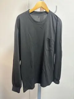 長袖Tシャツ　ブラック　Lサイズ