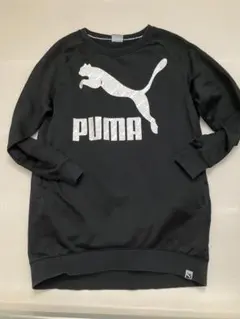 PUMA ブラック カットソー　ワンピース
