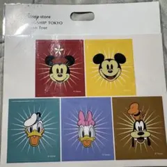 ディズニーストア ステッカー ミッキー ミニー ドナルド デイジー グーフィー
