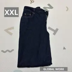 GLOBAL WORK GOODデニムストレートジーンズ XXL