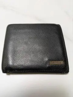 Calvin Klein ブラック 二つ折り財布
