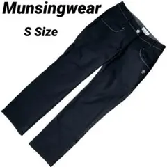 【美品】Munsingwear レディース 裏起毛ロングパンツ サイズ7