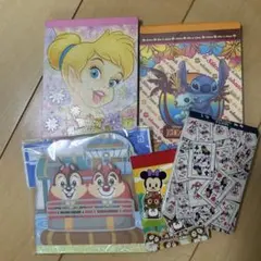 平成レトロ ディズニー メモ帳セット まとめ売り