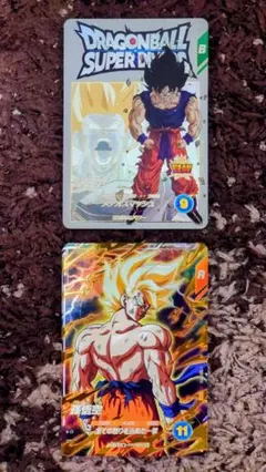 ドラゴンボールスーパーダイバーズカード計2枚