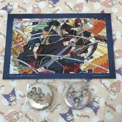 NARUTO ナルト 一番くじ サンリオ 缶バッジ 缶バッチ 色紙 まとめ売り