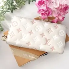 ✨美品レア品✨ルイヴィトン クッサン ラムレザー ジッピーウォレット バイカラー