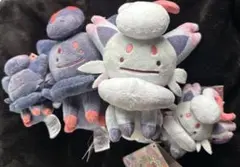 ぬいぐるみへんしん！メタモン3点セット ドガース ニャオハ