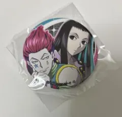 HUNTER×HUNTER 缶バッジ 背中合わせ ヒソカ＆イルミ