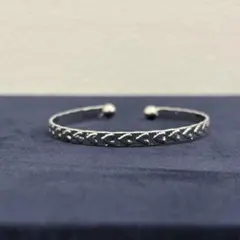 美品　ステンレス　ブレスレット Silver