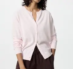 UNIQLO UVカットクルーネックカーディガン