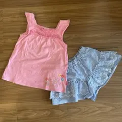 トップス　キュロット　2枚セット　120のサムネイル