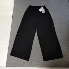 新品　Nazare （ナザレ）ワイドパンツ Fサイズ 黒