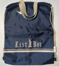 EAST BOY ナップサック　プールバッグ　ネイビーのサムネイル