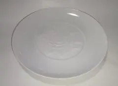 有田焼・薄青磁花彫紋16cm皿・ 중고 품목