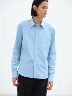 26ss AURALEE WASHED FINX TWILL SHIRTS 4のサムネイル