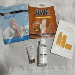 パック　スキンケア 化粧品　サンプル　まとめ売り　5点セット
