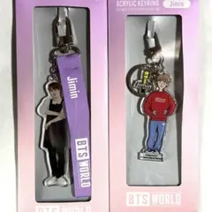 BTS ジミンアクリルキーリング