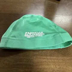 CENTRAL SPORTS 水泳帽 L グリーン