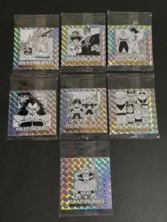 ドラゴンボール 40周年記念 ウエハース シール 7枚セット