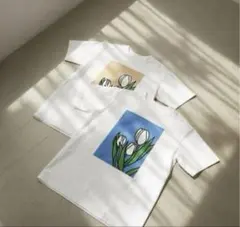 OHGA チューリップフォトプリントTシャツ - メルカリ