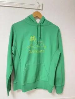 Supreme グリーン パーカー サイズS
