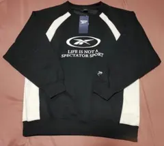 Reebok ブラック スウェット Lサイズ