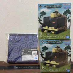 ワンピース一番くじ　悪魔を宿す者達vol.3 E賞四角なのに死角なし小物入れ