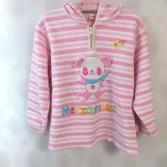 mezzo piano 平成レトロパンダストライプパーカー