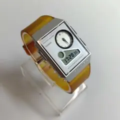 レア◇中古動品◇FS-04◆カシオ フィルムウォッチ ペラ◇アナデジ◇アラーム レア◇中古動品◇FS-04◇カシオ フィルムウォッチ ペラ◇アナデジ