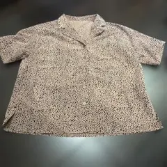PAGEBOYドット柄 半袖シャツ サイズF